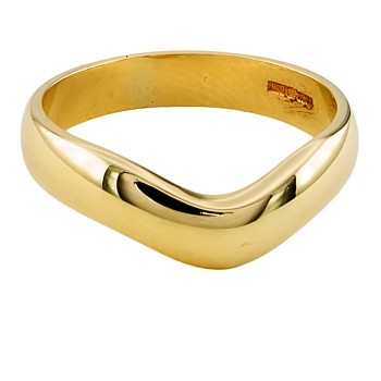 9ct gold 3.3g Wedding Ring size N